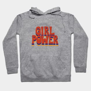 Girl Power, Retro 70s Feminist Hoodie